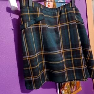 Cute plaid skirt